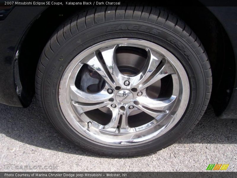 Kalapana Black / Dark Charcoal 2007 Mitsubishi Eclipse SE Coupe