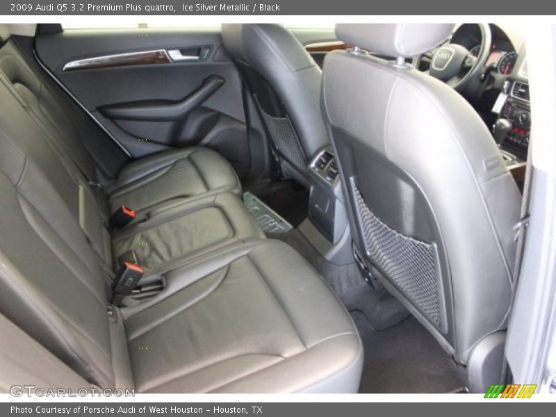 Ice Silver Metallic / Black 2009 Audi Q5 3.2 Premium Plus quattro