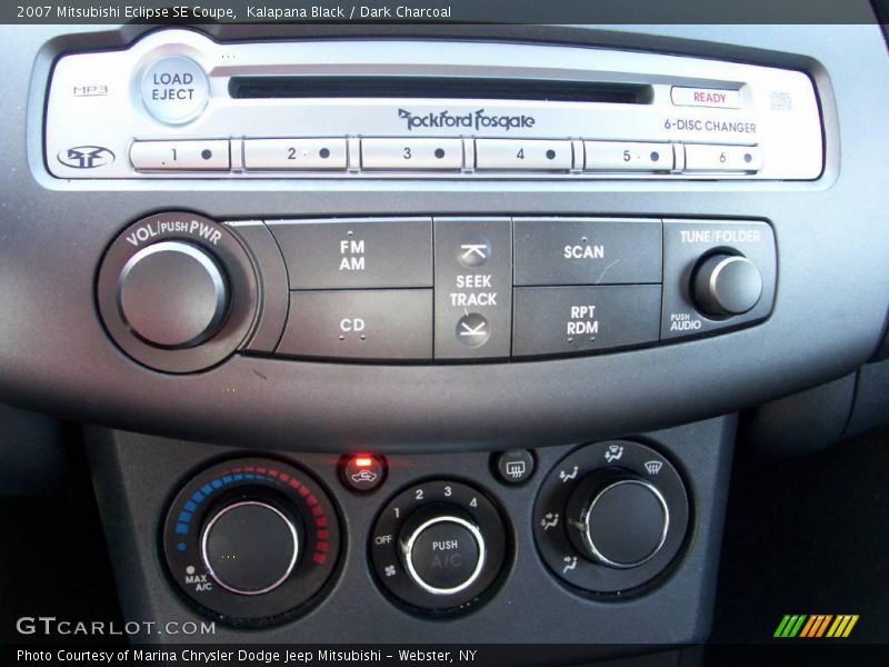 Kalapana Black / Dark Charcoal 2007 Mitsubishi Eclipse SE Coupe
