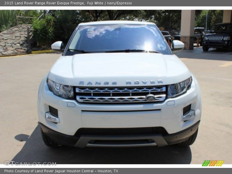 Fuji White / Ivory/Espresso 2015 Land Rover Range Rover Evoque Prestige