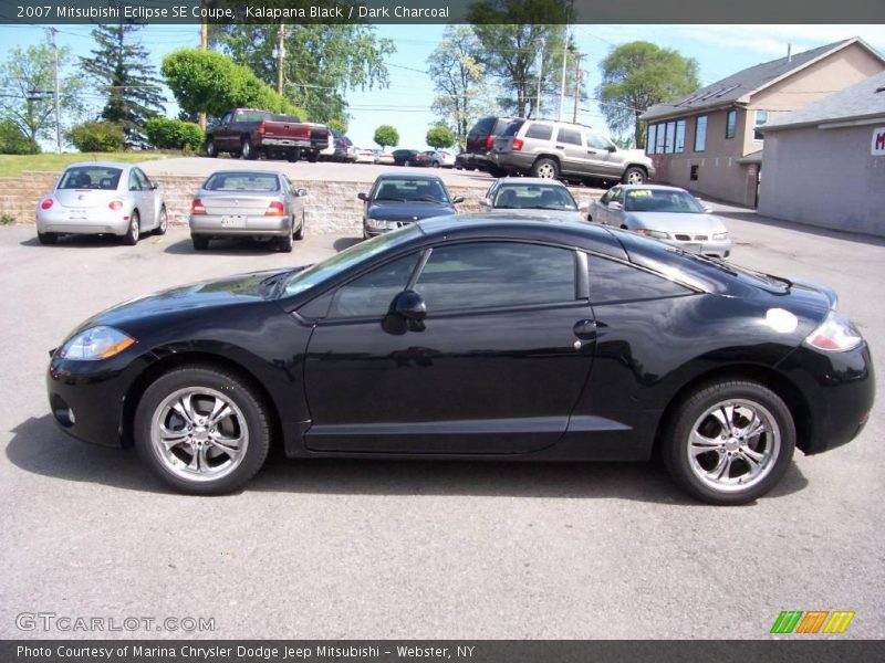 Kalapana Black / Dark Charcoal 2007 Mitsubishi Eclipse SE Coupe