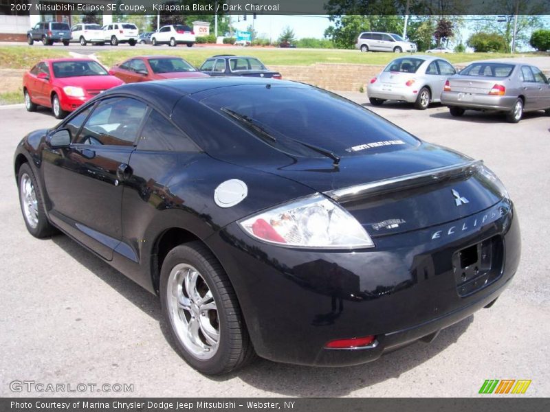 Kalapana Black / Dark Charcoal 2007 Mitsubishi Eclipse SE Coupe