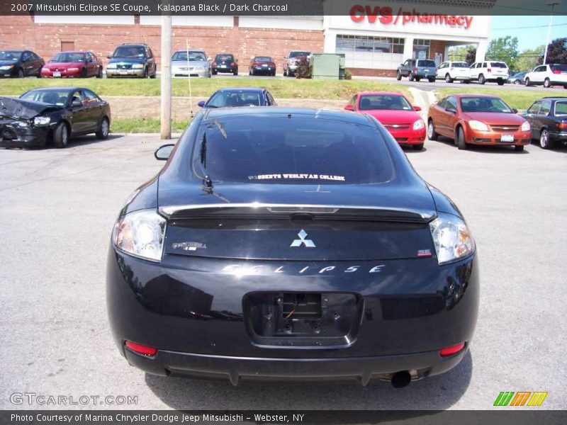 Kalapana Black / Dark Charcoal 2007 Mitsubishi Eclipse SE Coupe