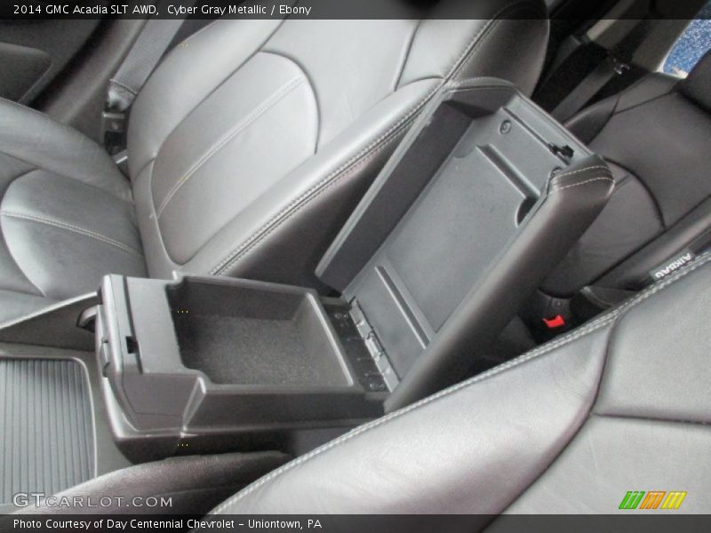 Cyber Gray Metallic / Ebony 2014 GMC Acadia SLT AWD