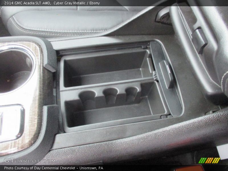 Cyber Gray Metallic / Ebony 2014 GMC Acadia SLT AWD