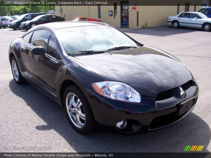 Kalapana Black / Dark Charcoal 2007 Mitsubishi Eclipse SE Coupe