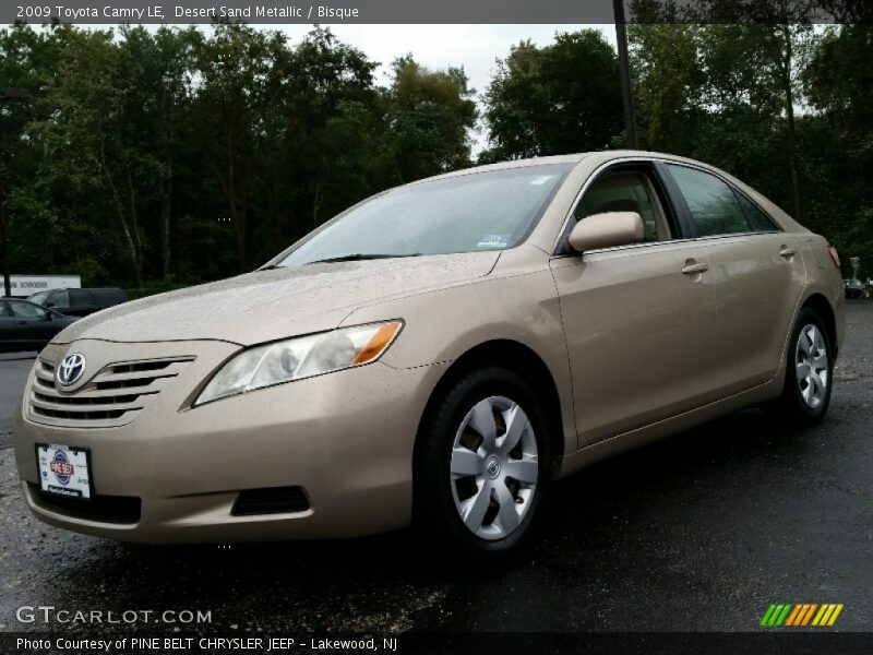 Desert Sand Metallic / Bisque 2009 Toyota Camry LE