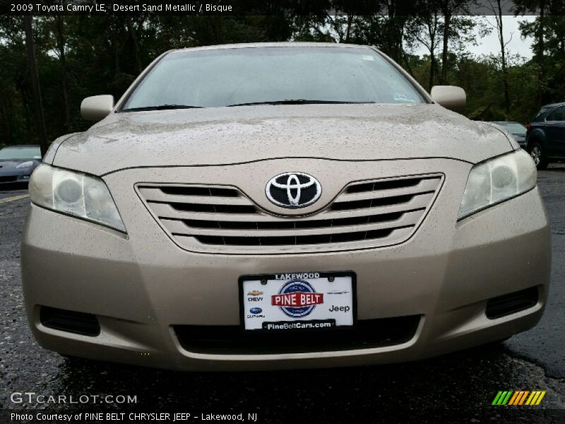 Desert Sand Metallic / Bisque 2009 Toyota Camry LE