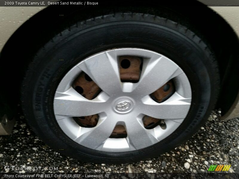 Desert Sand Metallic / Bisque 2009 Toyota Camry LE