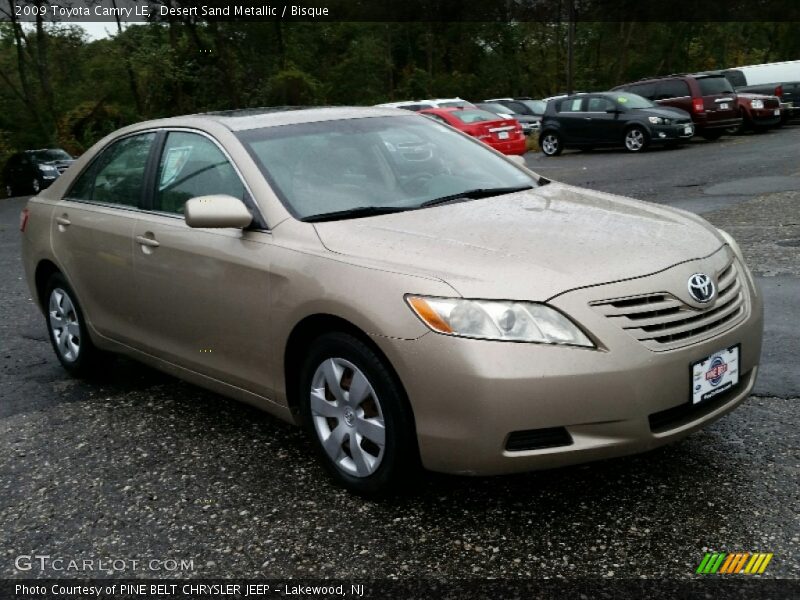 Desert Sand Metallic / Bisque 2009 Toyota Camry LE