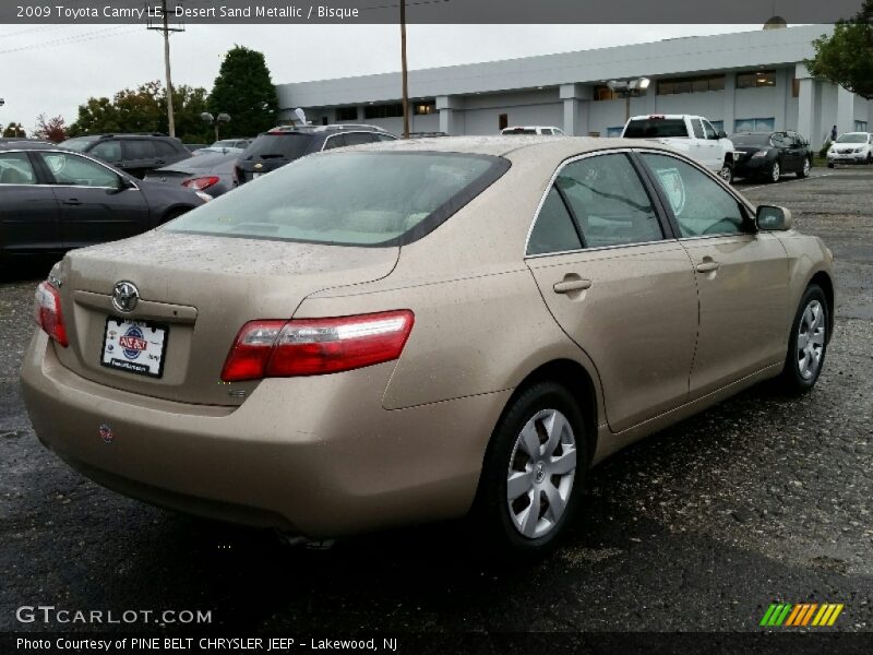 Desert Sand Metallic / Bisque 2009 Toyota Camry LE