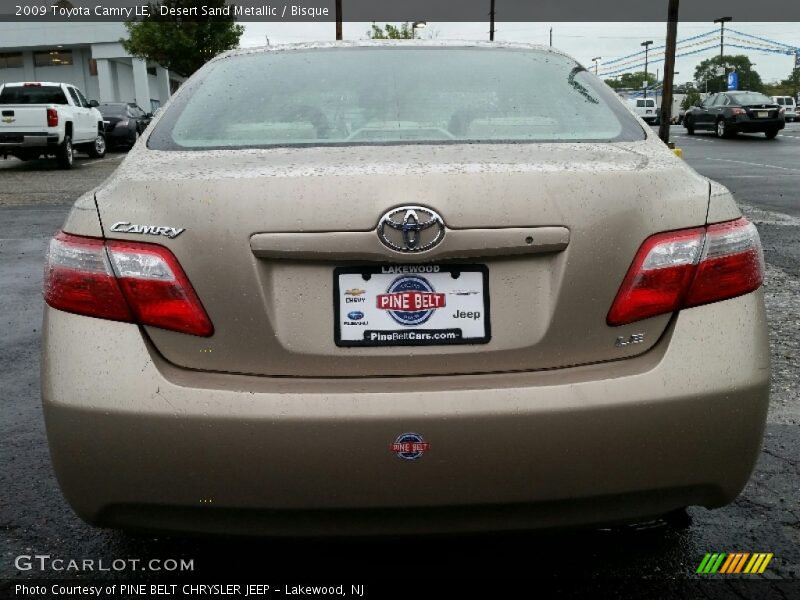 Desert Sand Metallic / Bisque 2009 Toyota Camry LE