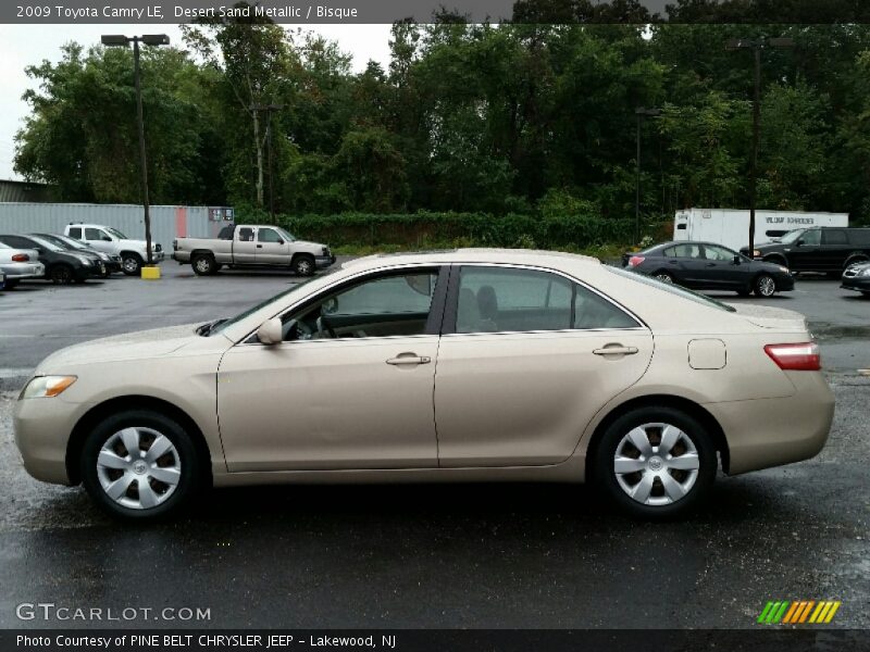 Desert Sand Metallic / Bisque 2009 Toyota Camry LE