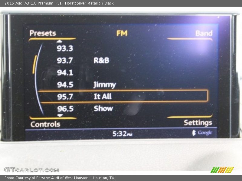 Florett Silver Metallic / Black 2015 Audi A3 1.8 Premium Plus