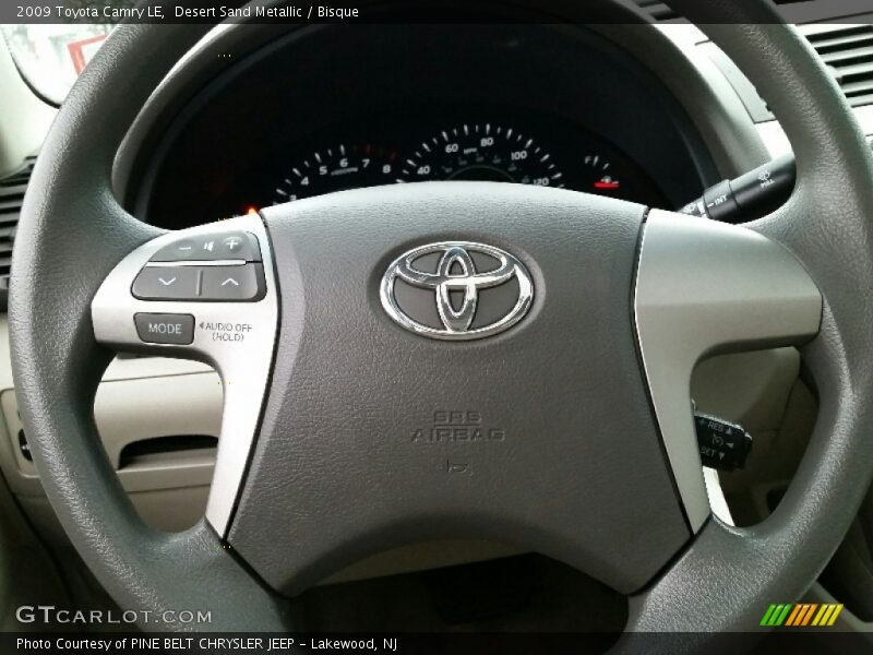 Desert Sand Metallic / Bisque 2009 Toyota Camry LE