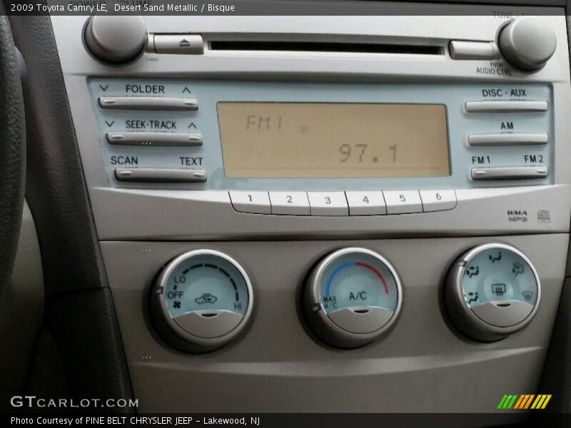 Desert Sand Metallic / Bisque 2009 Toyota Camry LE