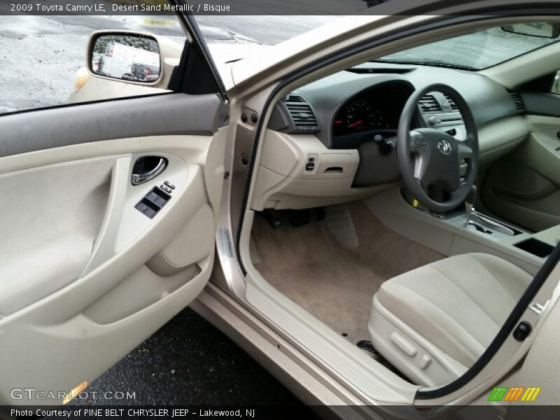 Desert Sand Metallic / Bisque 2009 Toyota Camry LE