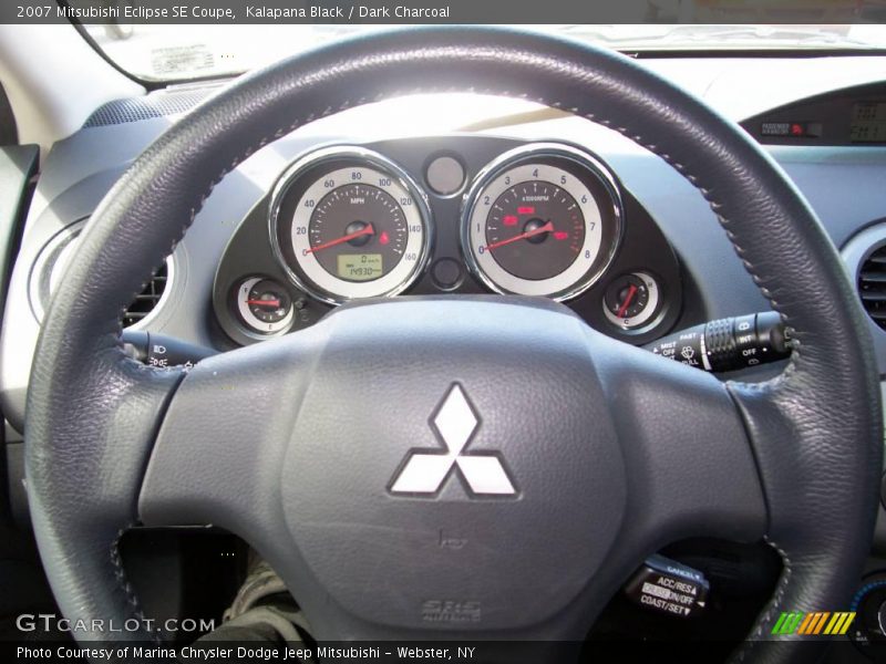 Kalapana Black / Dark Charcoal 2007 Mitsubishi Eclipse SE Coupe