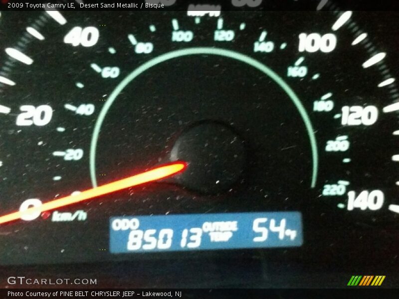 Desert Sand Metallic / Bisque 2009 Toyota Camry LE