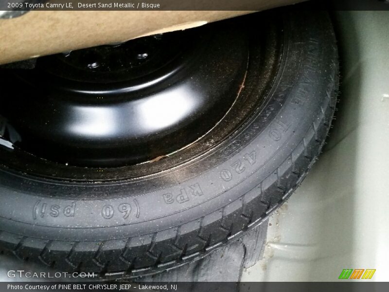 Desert Sand Metallic / Bisque 2009 Toyota Camry LE