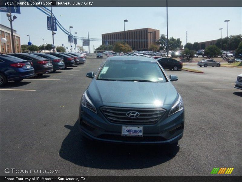 Nouveau Blue / Gray 2016 Hyundai Sonata Sport