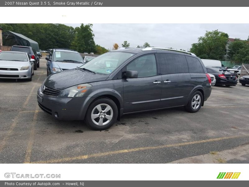 Smoke Gray Metallic / Gray 2007 Nissan Quest 3.5 S