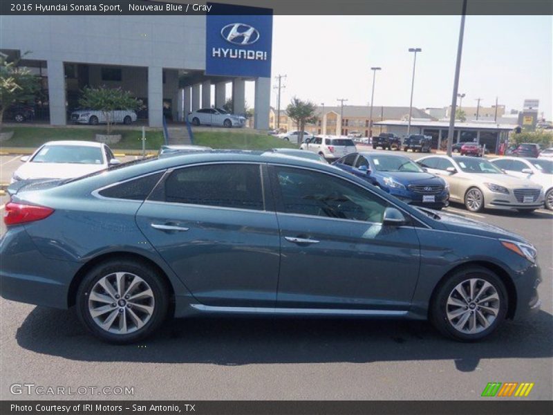 Nouveau Blue / Gray 2016 Hyundai Sonata Sport