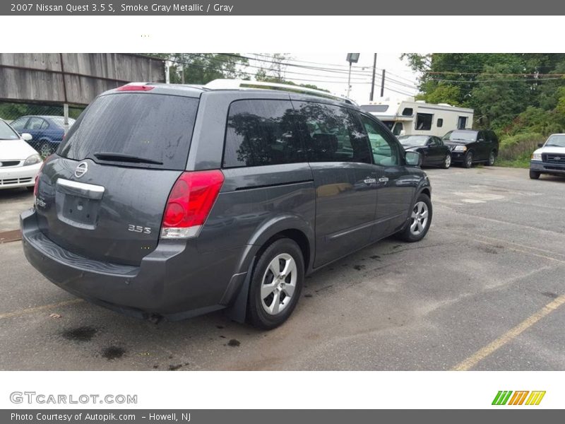 Smoke Gray Metallic / Gray 2007 Nissan Quest 3.5 S