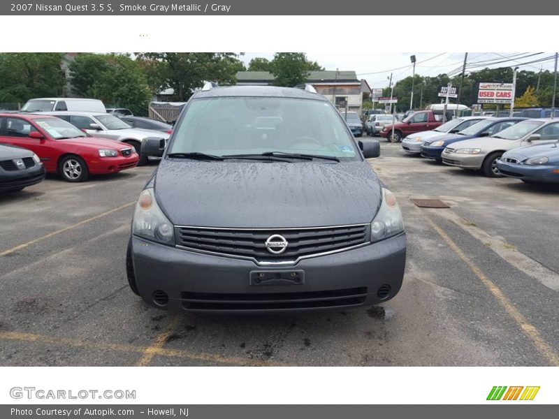 Smoke Gray Metallic / Gray 2007 Nissan Quest 3.5 S