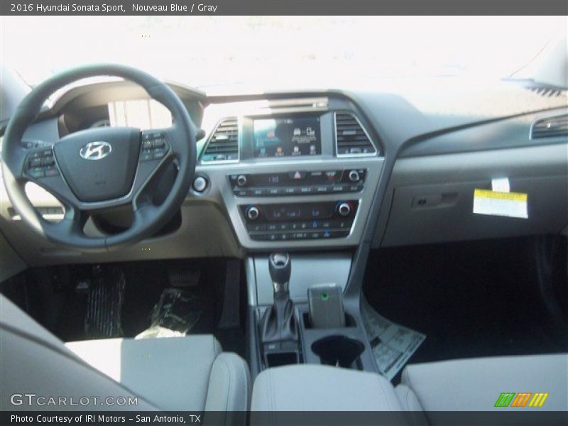 Nouveau Blue / Gray 2016 Hyundai Sonata Sport