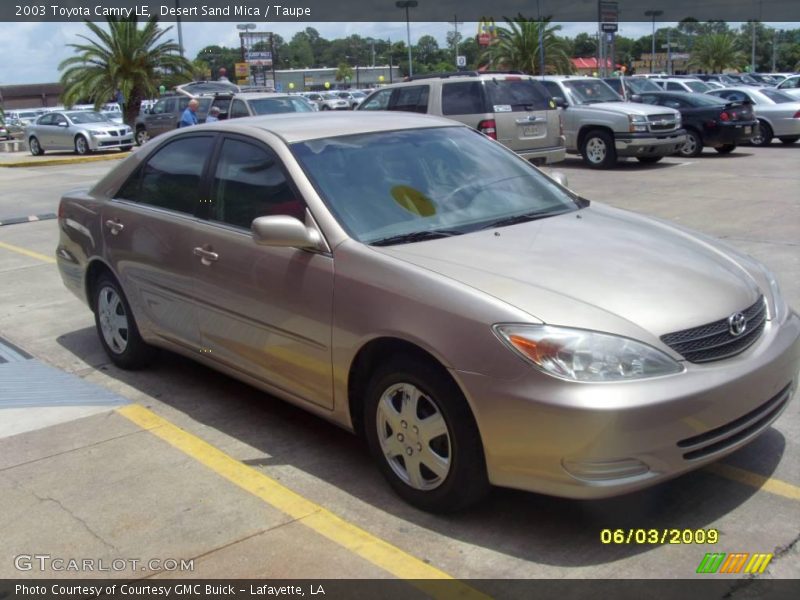 Desert Sand Mica / Taupe 2003 Toyota Camry LE