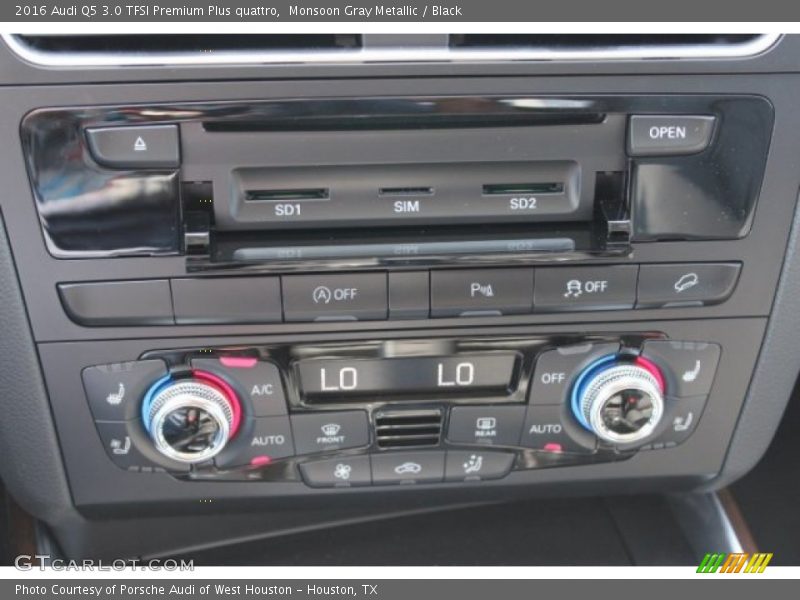 Monsoon Gray Metallic / Black 2016 Audi Q5 3.0 TFSI Premium Plus quattro