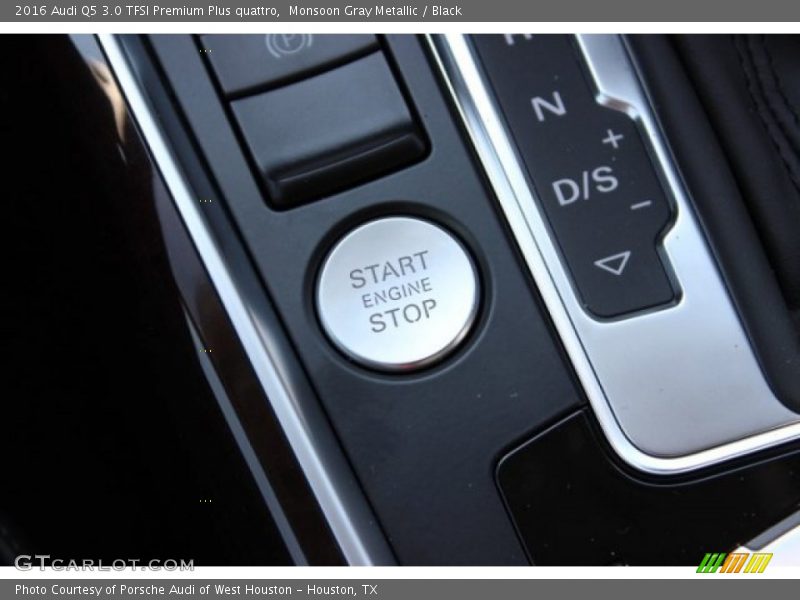 Monsoon Gray Metallic / Black 2016 Audi Q5 3.0 TFSI Premium Plus quattro