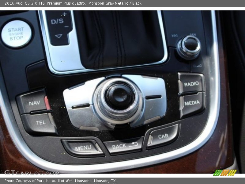Monsoon Gray Metallic / Black 2016 Audi Q5 3.0 TFSI Premium Plus quattro