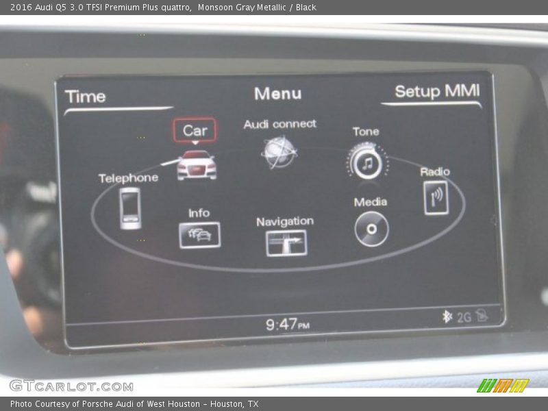 Monsoon Gray Metallic / Black 2016 Audi Q5 3.0 TFSI Premium Plus quattro