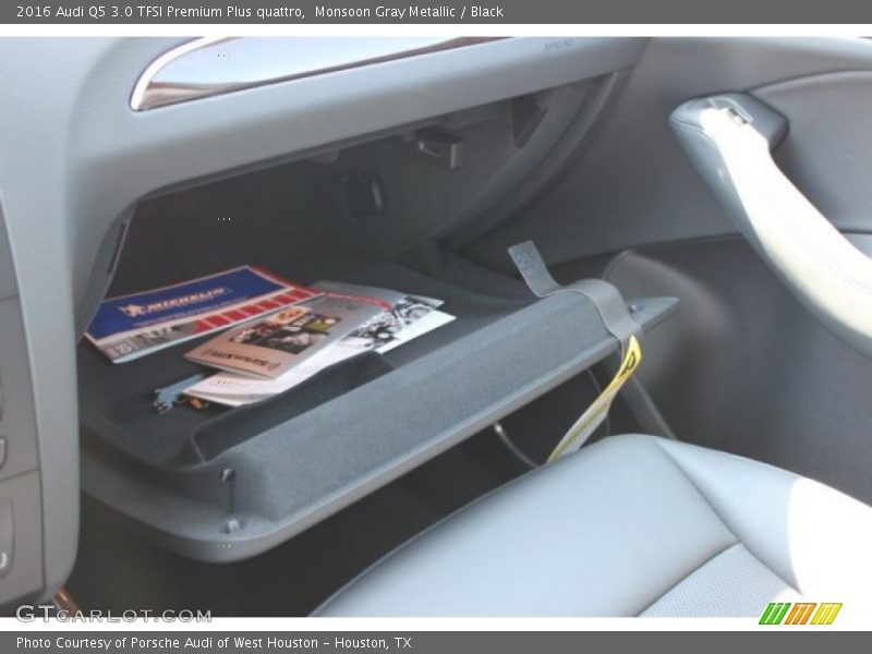 Monsoon Gray Metallic / Black 2016 Audi Q5 3.0 TFSI Premium Plus quattro