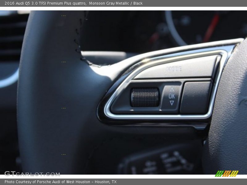 Monsoon Gray Metallic / Black 2016 Audi Q5 3.0 TFSI Premium Plus quattro