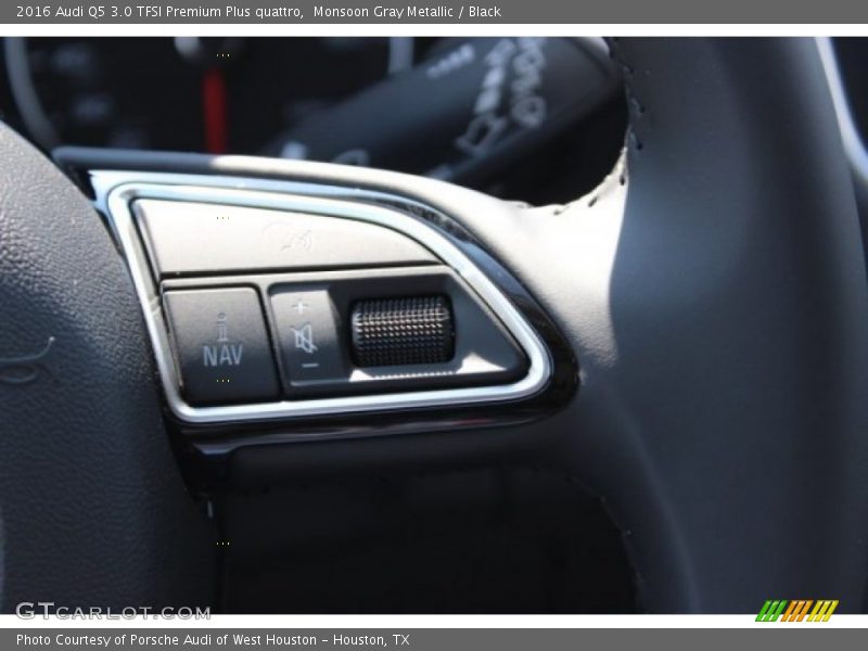 Monsoon Gray Metallic / Black 2016 Audi Q5 3.0 TFSI Premium Plus quattro