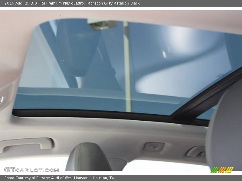 Monsoon Gray Metallic / Black 2016 Audi Q5 3.0 TFSI Premium Plus quattro