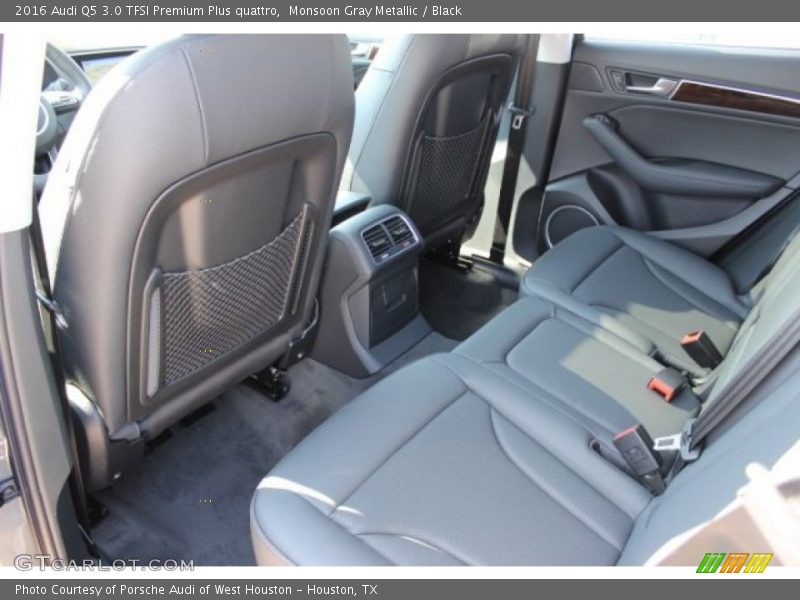 Monsoon Gray Metallic / Black 2016 Audi Q5 3.0 TFSI Premium Plus quattro