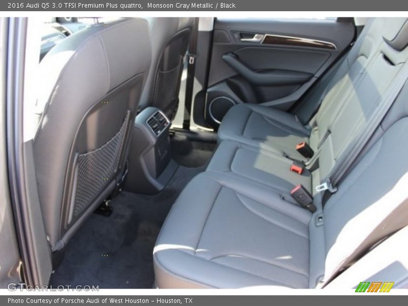 Monsoon Gray Metallic / Black 2016 Audi Q5 3.0 TFSI Premium Plus quattro