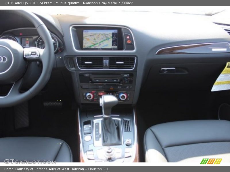 Monsoon Gray Metallic / Black 2016 Audi Q5 3.0 TFSI Premium Plus quattro