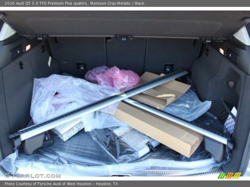 Monsoon Gray Metallic / Black 2016 Audi Q5 3.0 TFSI Premium Plus quattro