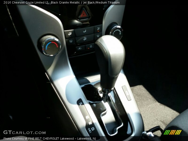 Black Granite Metallic / Jet Black/Medium Titanium 2016 Chevrolet Cruze Limited LS