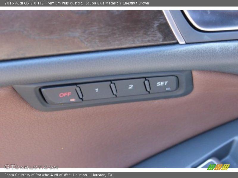 Scuba Blue Metallic / Chestnut Brown 2016 Audi Q5 3.0 TFSI Premium Plus quattro