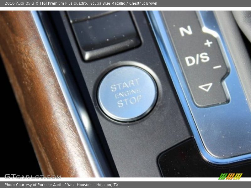 Scuba Blue Metallic / Chestnut Brown 2016 Audi Q5 3.0 TFSI Premium Plus quattro