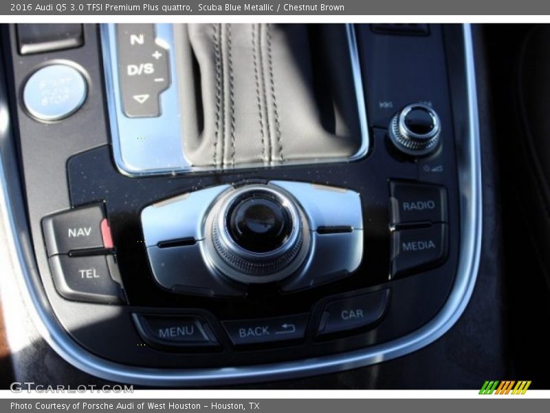 Scuba Blue Metallic / Chestnut Brown 2016 Audi Q5 3.0 TFSI Premium Plus quattro