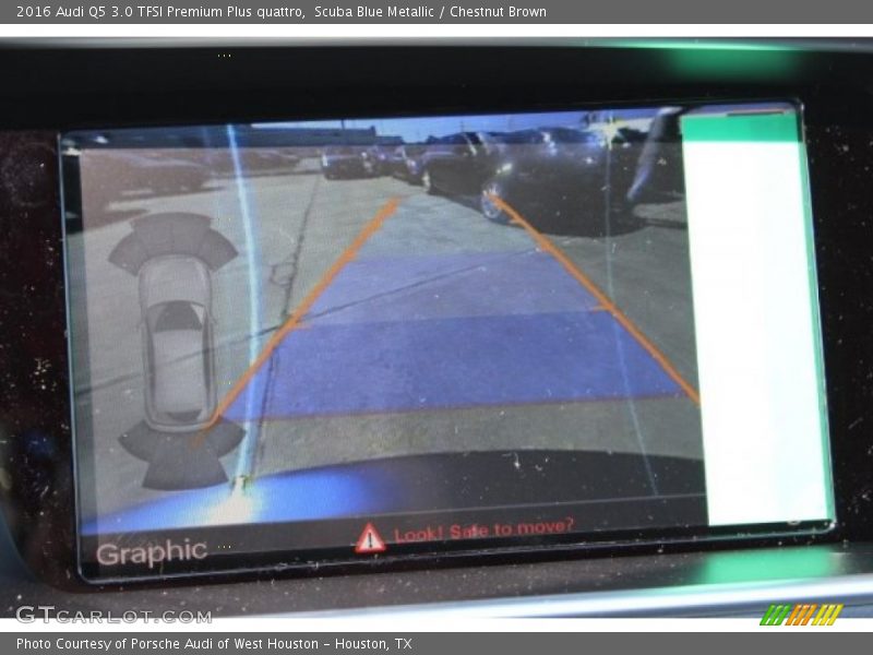 Scuba Blue Metallic / Chestnut Brown 2016 Audi Q5 3.0 TFSI Premium Plus quattro
