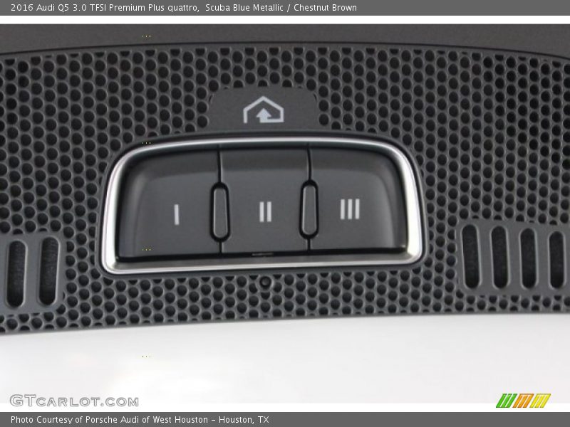 Scuba Blue Metallic / Chestnut Brown 2016 Audi Q5 3.0 TFSI Premium Plus quattro