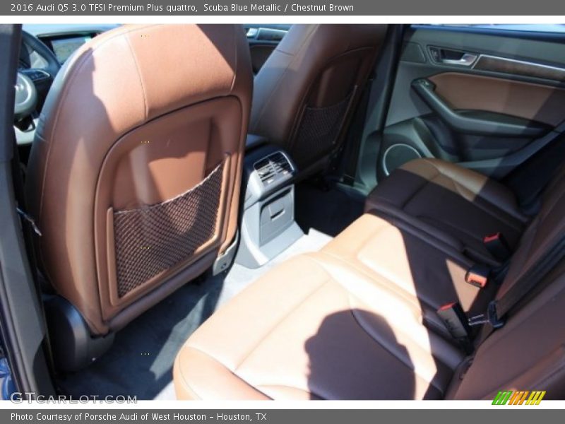 Scuba Blue Metallic / Chestnut Brown 2016 Audi Q5 3.0 TFSI Premium Plus quattro